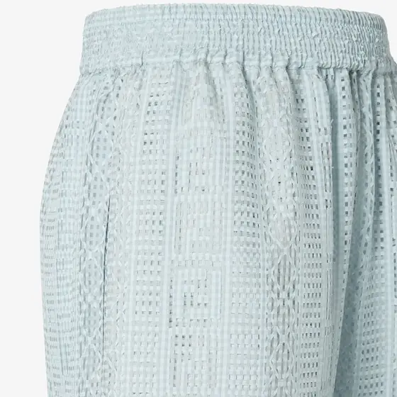 Fendi Burnout Silk-Blend Pants | Thumbnail 3 Fendi Burnout Silk-Blend Pants | Thumbnail 3