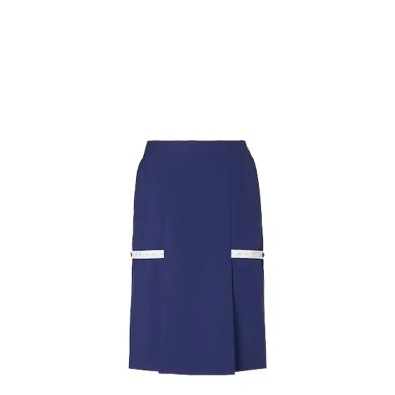 Fendi Straight-cut midi skirt with symmetrical slits at the front | Image 1 Fendi Straight-cut midi skirt with symmetrical slits at the front | Image 1