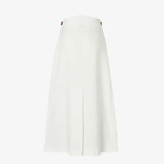 Fendi Linen and Cotton Skirt | Thumbnail 2 Fendi Linen and Cotton Skirt | Thumbnail 2