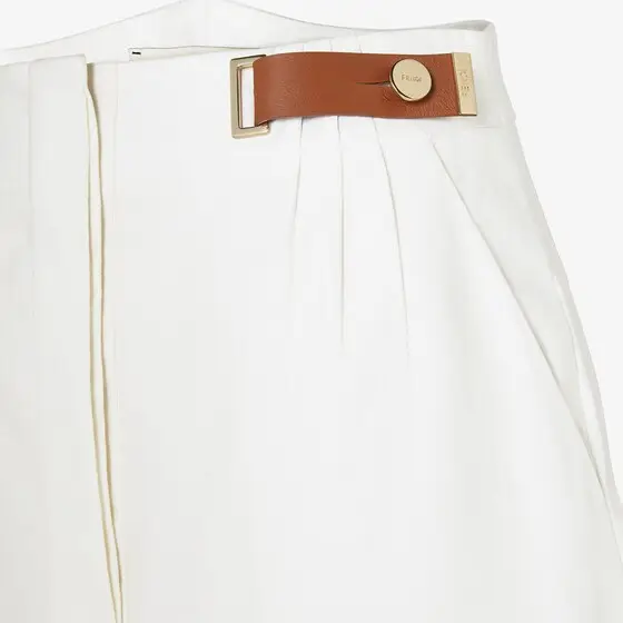 Fendi Linen and Cotton Skirt | Thumbnail 3 Fendi Linen and Cotton Skirt | Thumbnail 3