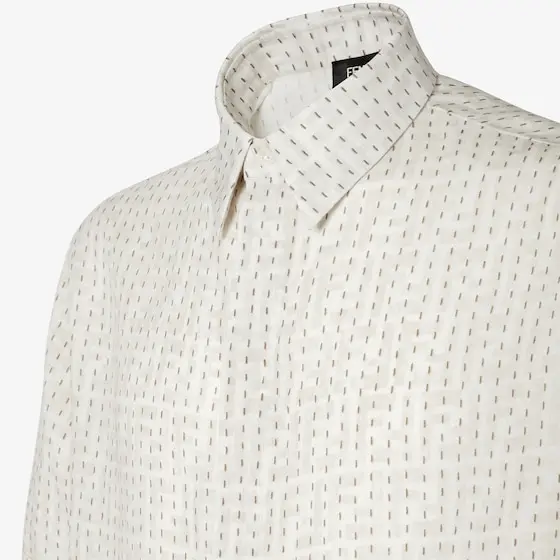 Fendi Shirt with Italian-style collar and short sleeves | Thumbnail 3 Fendi Shirt with Italian-style collar and short sleeves | Thumbnail 3