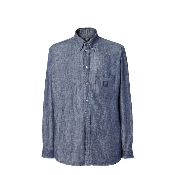 Fendi Comfort fit shirt with button-down collar and long sleeves | Image 1 Fendi Comfort fit shirt with button-down collar and long sleeves | Image 1