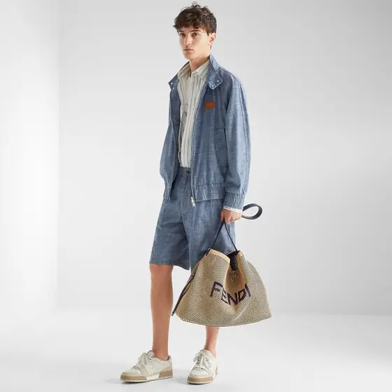 Fendi Long-sleeved shirt with patch pocket on the left side | Thumbnail 4 Fendi Long-sleeved shirt with patch pocket on the left side | Thumbnail 4
