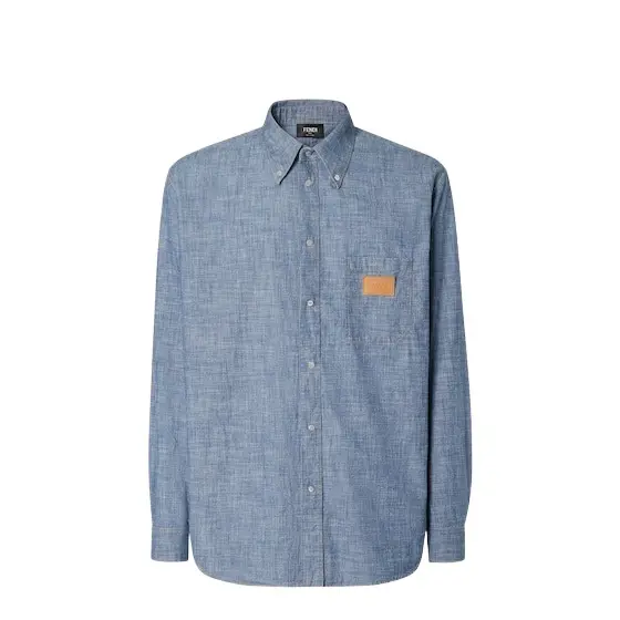 Fendi Comfort fit shirt with button-down collar and long sleeves | Image 1 Fendi Comfort fit shirt with button-down collar and long sleeves | Image 1
