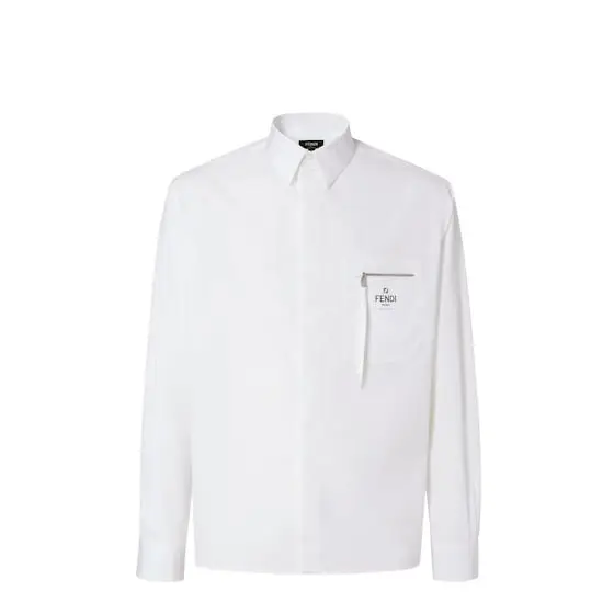 Fendi Boxy long-sleeved shirt | Image 1 Fendi Boxy long-sleeved shirt | Image 1