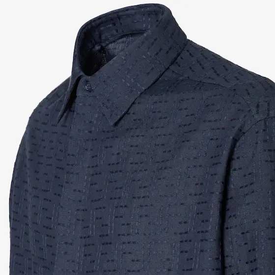 Fendi Shirt with button-down collar and long sleeves | Thumbnail 3