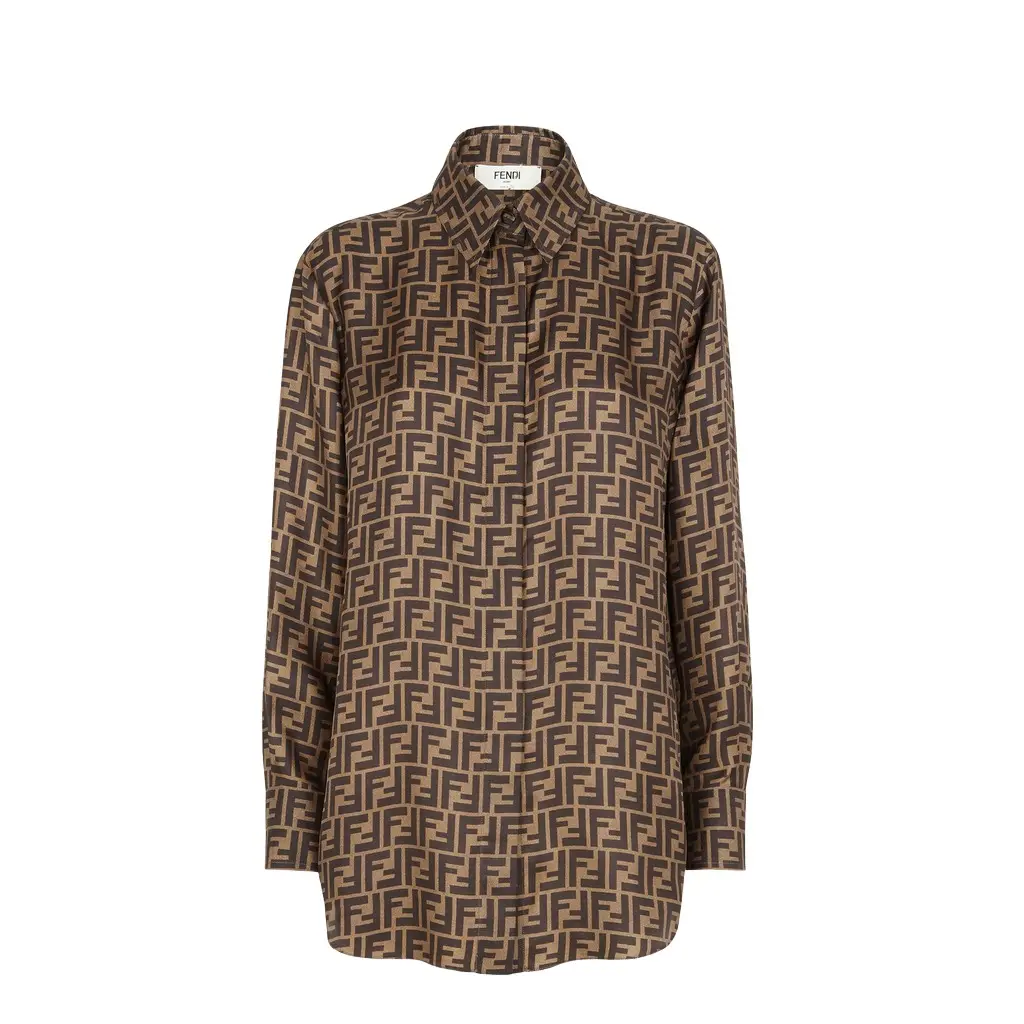 Fendi Oversized, flowing long-sleeved shirt | Image 1 Fendi Oversized, flowing long-sleeved shirt | Image 1