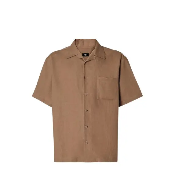 Fendi Shirt with bowling collar and short sleeves | Image 1 Fendi Shirt with bowling collar and short sleeves | Image 1