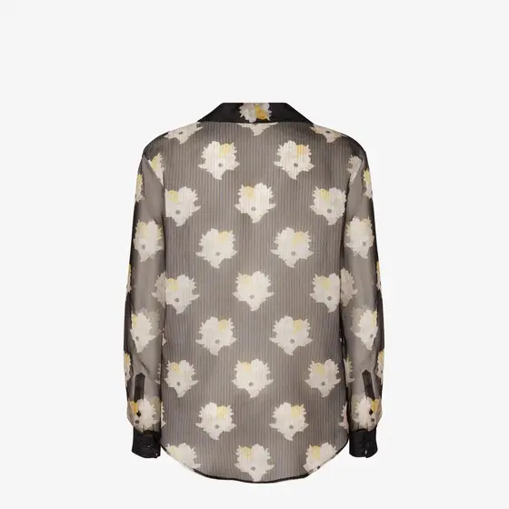 Fendi Oversized shirt with bowling collar and long sleeves | Thumbnail 2 Fendi Oversized shirt with bowling collar and long sleeves | Thumbnail 2