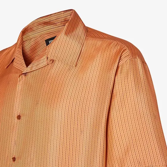 Fendi Shirt with bowling collar and short sleeves | Thumbnail 3 Fendi Shirt with bowling collar and short sleeves | Thumbnail 3