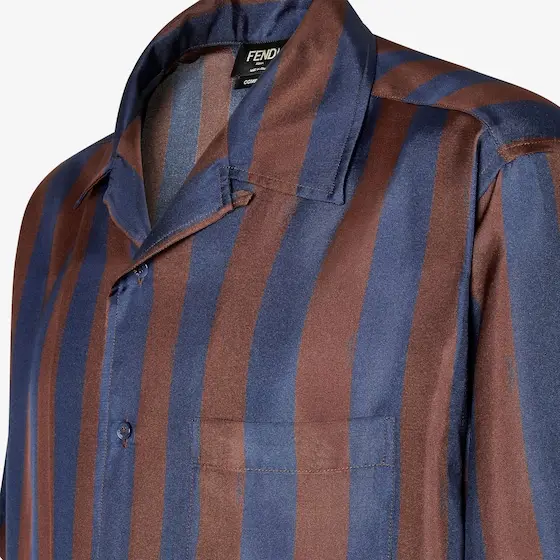Fendi Shirt with bowling collar and short sleeves | Thumbnail 3 Fendi Shirt with bowling collar and short sleeves | Thumbnail 3