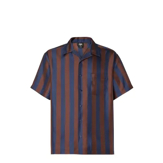 Fendi Shirt with bowling collar and short sleeves | Image 1 Fendi Shirt with bowling collar and short sleeves | Image 1