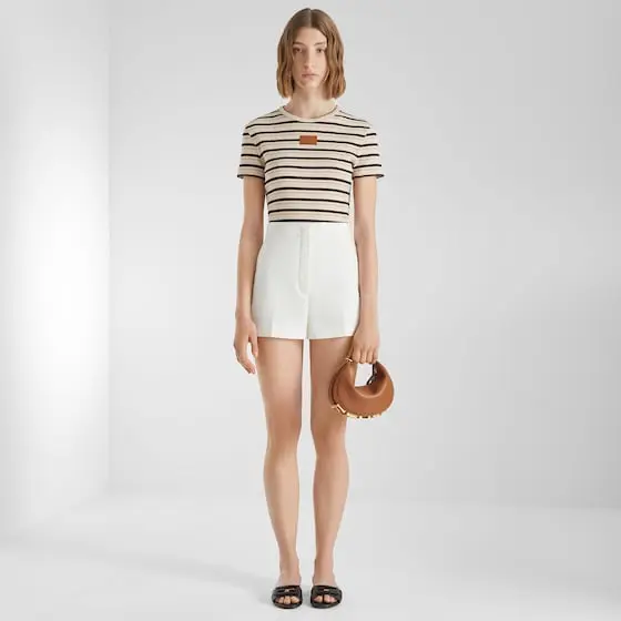 Fendi Striped Cotton Jumper | Thumbnail 4