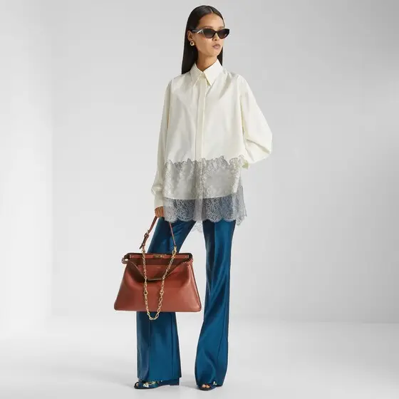 Fendi Oversized long sleeve shirt | Thumbnail 4