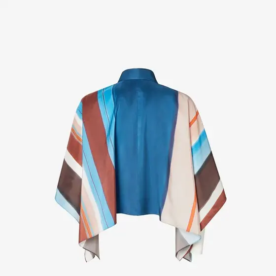 Fendi Striped Silk Shirt | Thumbnail 2 Fendi Striped Silk Shirt | Thumbnail 2