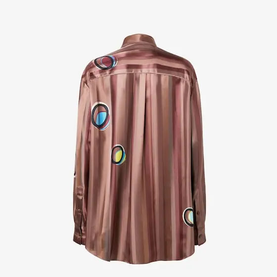 Fendi Jacquard Pequin Shirt | Thumbnail 2 Fendi Jacquard Pequin Shirt | Thumbnail 2