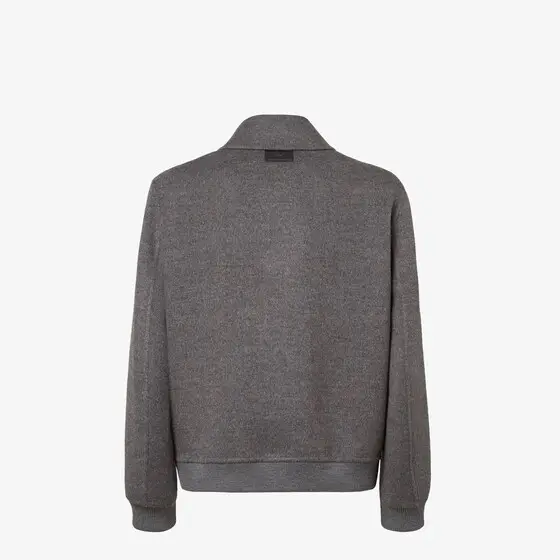 Fendi Single-breasted blouson jacket with shirt collar | Thumbnail 2 Fendi Single-breasted blouson jacket with shirt collar | Thumbnail 2
