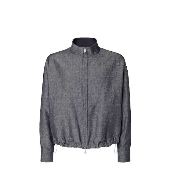 Fendi Reversible bomber-inspired blouson with drawstring hem | Image 1 Fendi Reversible bomber-inspired blouson with drawstring hem | Image 1