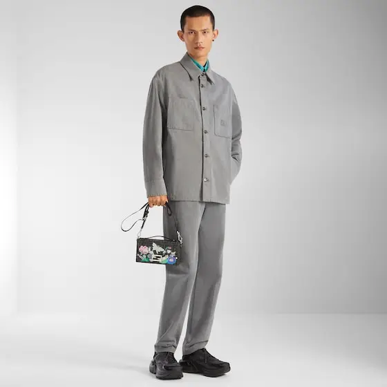 Fendi Go-To single-breasted jacket with shirt collar and patch | Thumbnail 4 Fendi Go-To single-breasted jacket with shirt collar and patch | Thumbnail 4