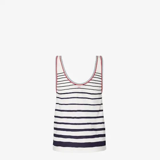Fendi Striped Jersey Top | Thumbnail 2 Fendi Striped Jersey Top | Thumbnail 2
