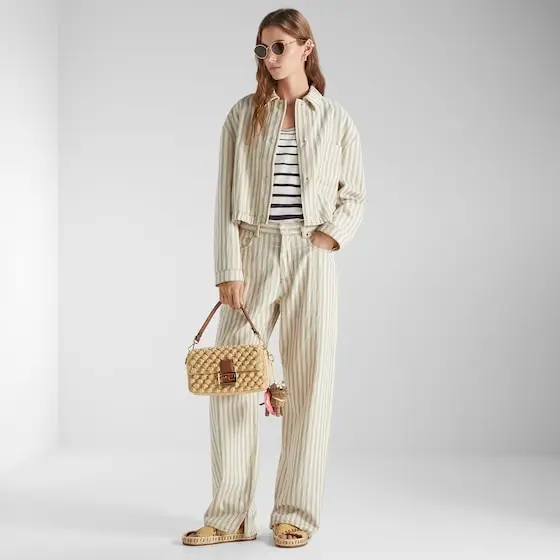 Fendi Striped Jersey Top | Thumbnail 4 Fendi Striped Jersey Top | Thumbnail 4