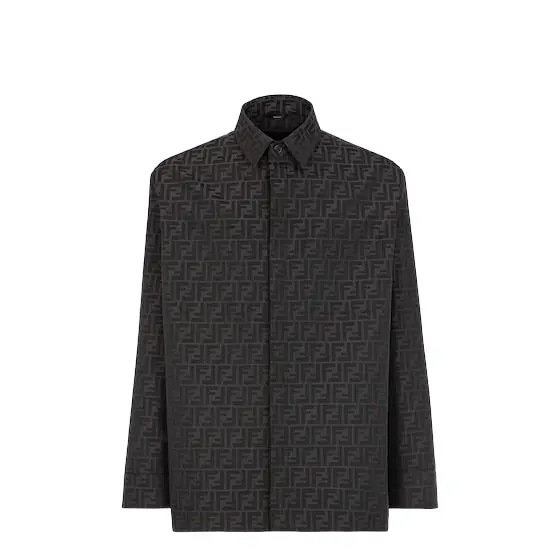 Go-To single-breasted jacket with shirt collar and patch Go-To single-breasted jacket with shirt collar and patch