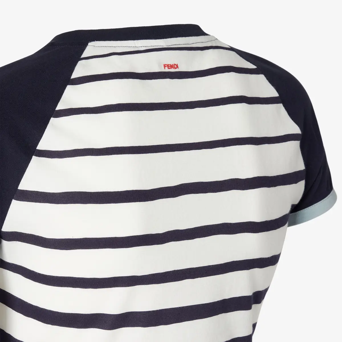 Fendi Striped Jersey T-Shirt | Thumbnail 3 Fendi Striped Jersey T-Shirt | Thumbnail 3