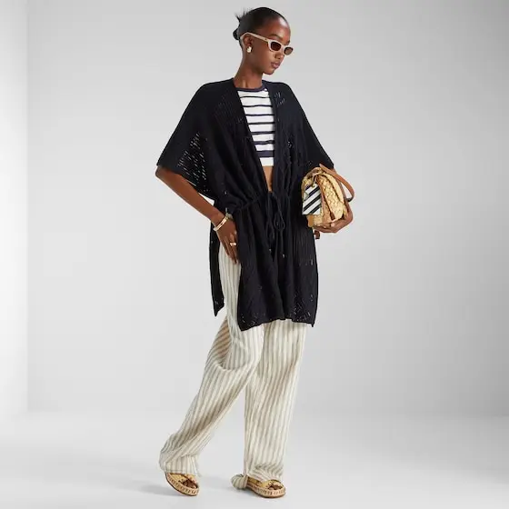 Fendi Striped Jersey T-Shirt | Thumbnail 4 Fendi Striped Jersey T-Shirt | Thumbnail 4