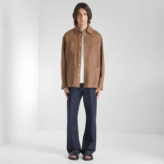 Fendi Go-To single-breasted straight-cut jacket with a shirt | Thumbnail 4 Fendi Go-To single-breasted straight-cut jacket with a shirt | Thumbnail 4