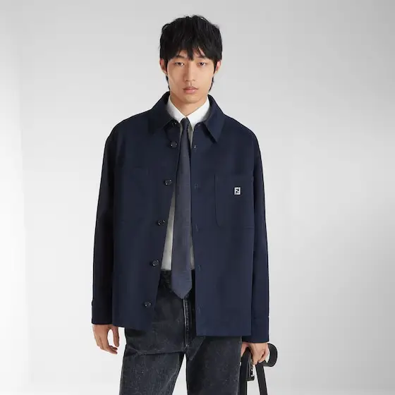 Fendi Oversized, long-sleeved blouson | Thumbnail 4