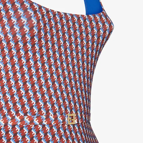 Fendi FF Lycra One-Piece Swimsuit | Thumbnail 3 Fendi FF Lycra One-Piece Swimsuit | Thumbnail 3