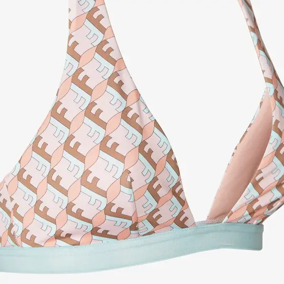 Fendi FF Lycra Triangle Bikini Top | Thumbnail 3 Fendi FF Lycra Triangle Bikini Top | Thumbnail 3