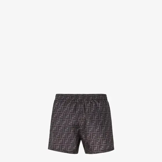 Fendi Swim shorts with elasticated waistband and drawstring | Thumbnail 2