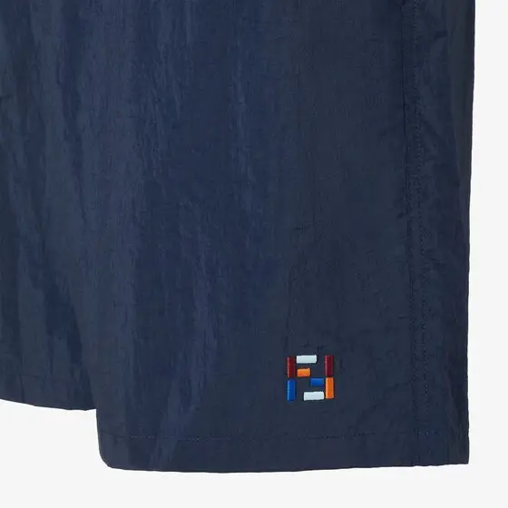 Fendi Swim shorts with elasticated waistband and drawstring | Thumbnail 3