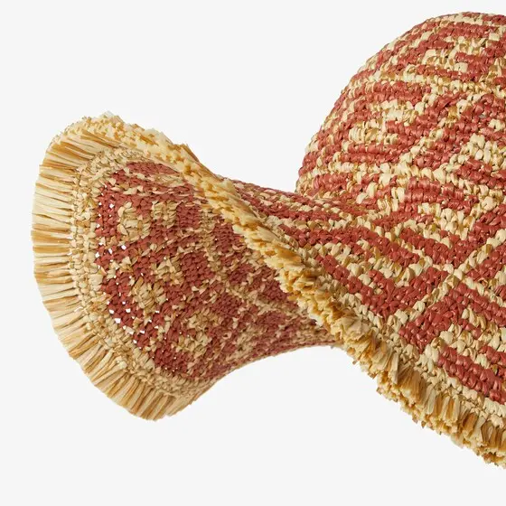 Fendi FF Raffia Hat | Thumbnail 2