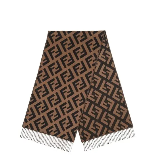 Fendi Long scarf finished with fringing | Image 1 Fendi Long scarf finished with fringing | Image 1