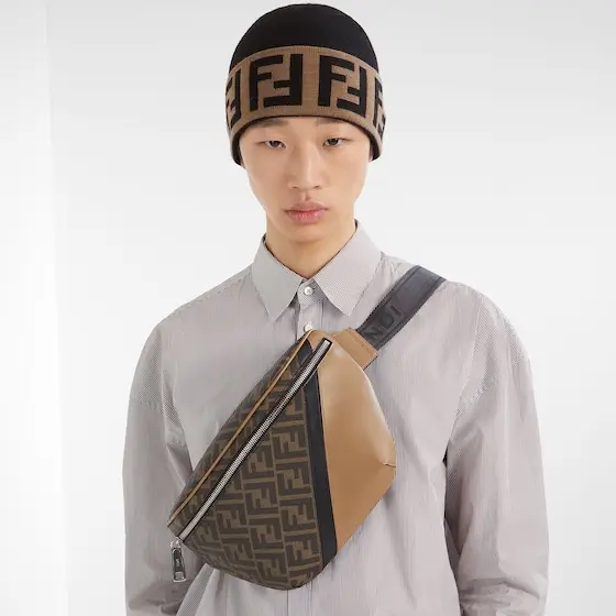 Fendi Beanie with turned-up brim | Thumbnail 3