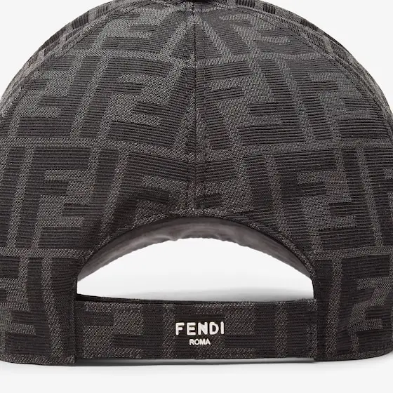 Fendi FF Jacquard Fabric Baseball Cap | Thumbnail 2 Fendi FF Jacquard Fabric Baseball Cap | Thumbnail 2