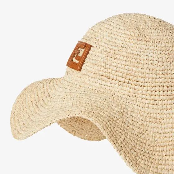 Fendi Raffia Hat | Thumbnail 2 Fendi Raffia Hat | Thumbnail 2