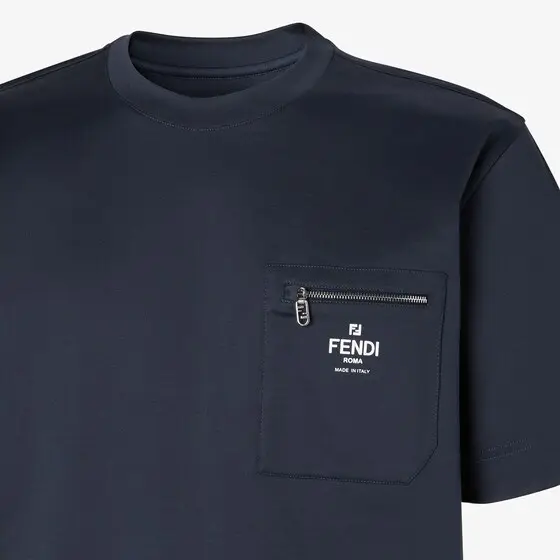 Fendi Short-sleeved, crew-neck, oversized T-shirt | Thumbnail 3 Fendi Short-sleeved, crew-neck, oversized T-shirt | Thumbnail 3