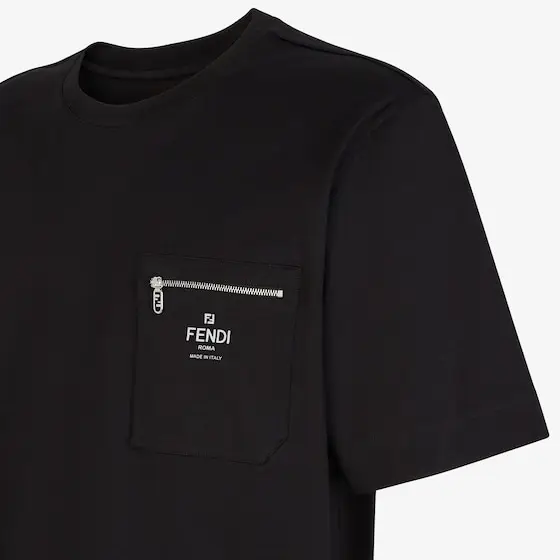 Fendi Short-sleeved, crew-neck, oversized T-shirt | Thumbnail 3 Fendi Short-sleeved, crew-neck, oversized T-shirt | Thumbnail 3
