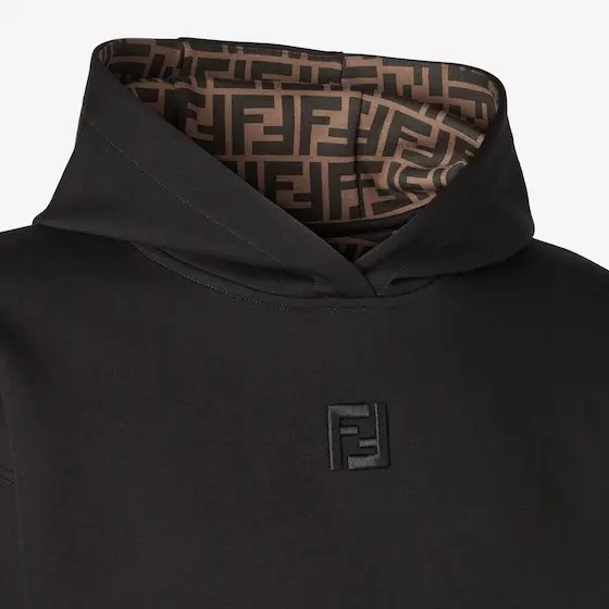 Fendi Long-sleeved sweatshirt with drawstring hood | Thumbnail 3
