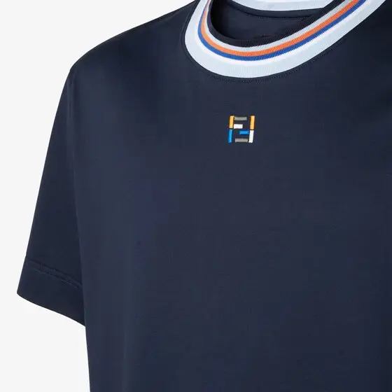 Fendi Regular-fit, short-sleeved crew-neck T-shirt | Thumbnail 3 Fendi Regular-fit, short-sleeved crew-neck T-shirt | Thumbnail 3