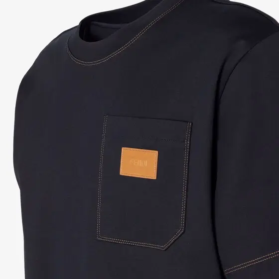 Fendi Regular-fit, short-sleeved crew-neck T-shirt | Thumbnail 3 Fendi Regular-fit, short-sleeved crew-neck T-shirt | Thumbnail 3