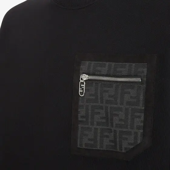 Fendi Long-sleeved crew-neck sweatshirt | Thumbnail 3 Fendi Long-sleeved crew-neck sweatshirt | Thumbnail 3