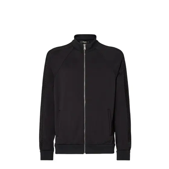 Fendi Raglan-sleeved sweatshirt with high collar | Image 1 Fendi Raglan-sleeved sweatshirt with high collar | Image 1