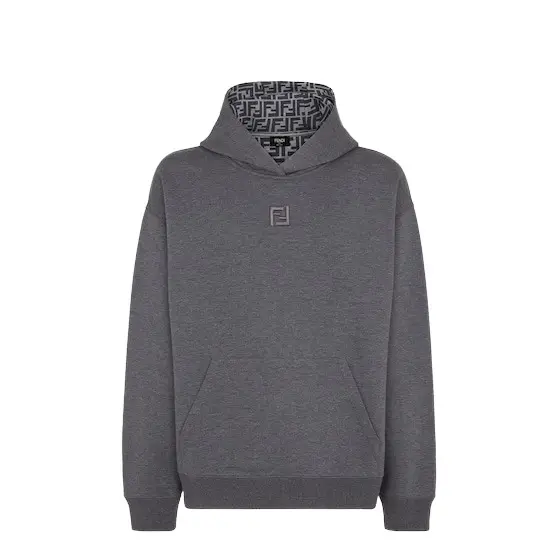 Fendi Long-sleeved sweatshirt with drawstring hood | Image 1 Fendi Long-sleeved sweatshirt with drawstring hood | Image 1