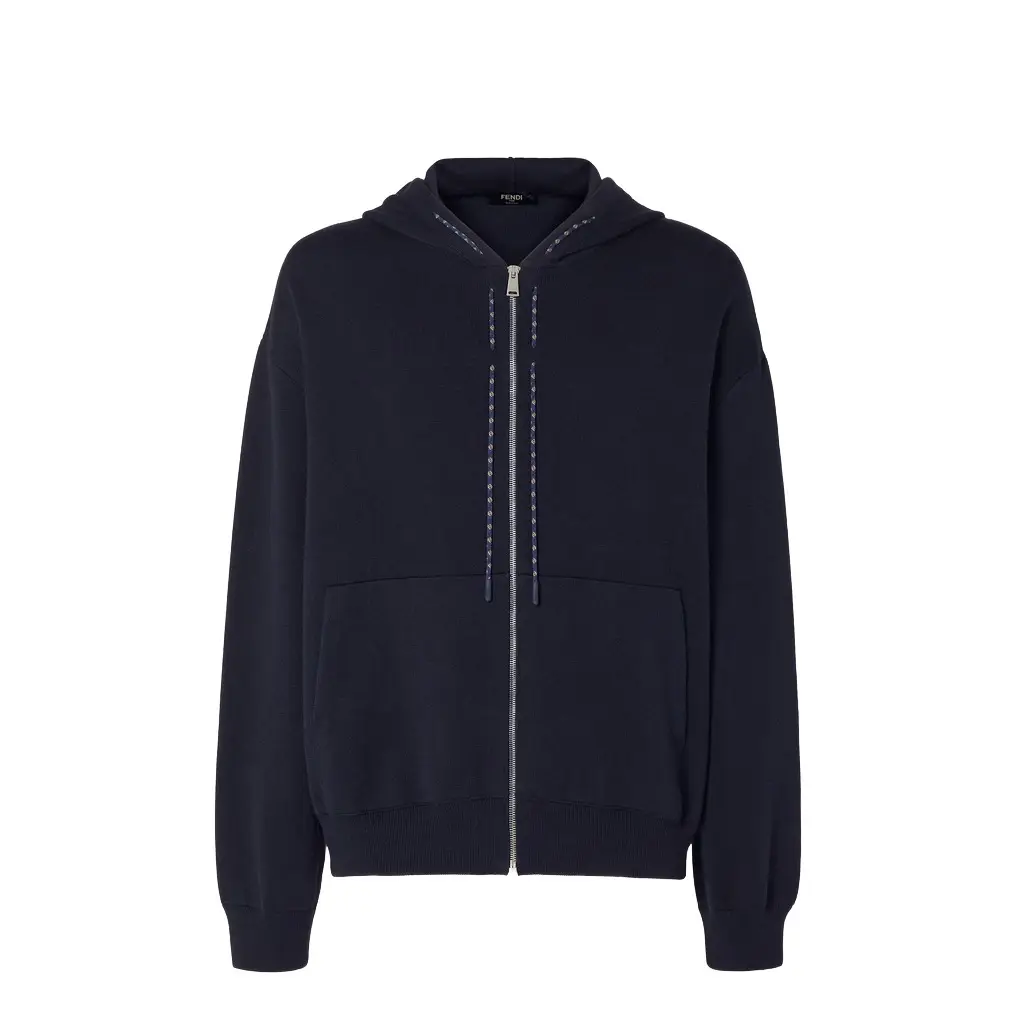 Fendi Sweatshirt with drawstring hood and set-in sleeves | Image 1 Fendi Sweatshirt with drawstring hood and set-in sleeves | Image 1