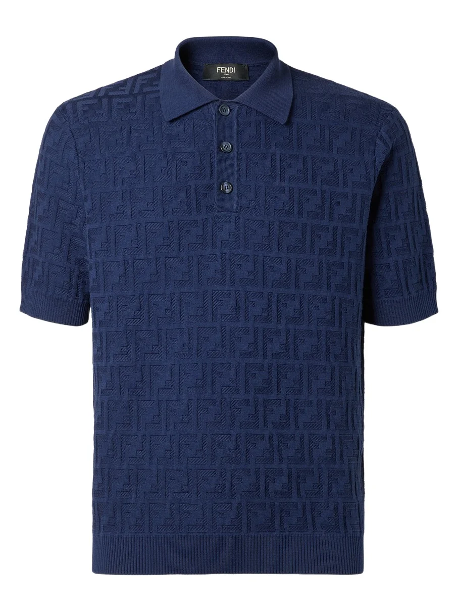 Cotton Tricot Polo Shirt