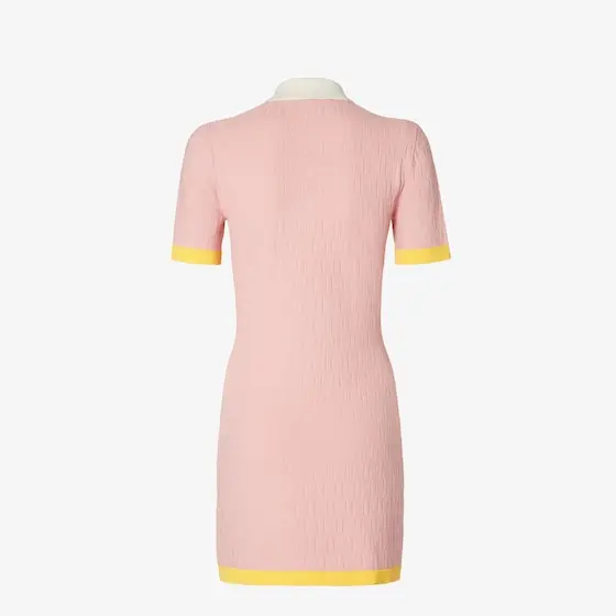 Fendi FF Cotton and Silk Dress | Thumbnail 2 Fendi FF Cotton and Silk Dress | Thumbnail 2